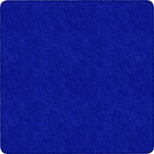 Flagship Carpets Amerisoft Solid Color Rug 12 ft Length x 12 ft Width - Square - Royal Blue - Nylon, Polyester