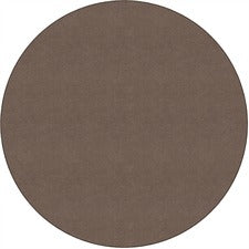 Flagship Carpets Ameristrong Solid Color Rug Floor Rug - Traditional - 72" Diameter - Round - Almond - Nylon