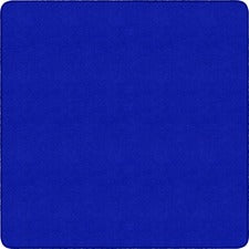 Flagship Carpets Ameristrong Solid Color Rug Floor Rug - Traditional - 12 ft Length x 12 ft Width - Square - Royal Blue - Fiber, Nylon