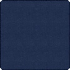 Flagship Carpets Ameristrong Solid Color Rug Floor Rug - Traditional - 12 ft Length x 12 ft Width - Square - Navy - Fiber, Nylon