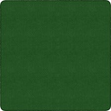 Flagship Carpets Ameristrong Solid Color Rug Floor Rug - Traditional - 12 ft Length x 12 ft Width - Square - Clover - Fiber, Nylon
