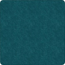Flagship Carpets Amerisoft Solid Color Rug 12 ft Length x 12 ft Width - Square - Marine Blue - Nylon, Polyester