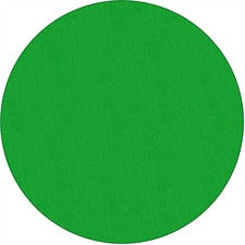 Flagship Carpets Classic Solid Color 6' Round Rug Floor Rug - Traditional - 72" Diameter - Round - Lime Green - Nylon, Yarn