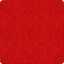 Flagship Carpets Amerisoft Solid Color Rug 12 ft Length x 12 ft Width - Square - Classic Red - Nylon, Polyester