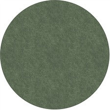 Flagship Carpets Amerisoft Solid Color Rug 72" Diameter - Round - Sage Green - Nylon, Polyester