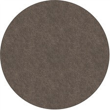 Flagship Carpets Amerisoft Solid Color Rug 72" Diameter - Round - Wheat - Nylon, Polyester