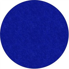 Flagship Carpets Amerisoft Solid Color Rug 72" Diameter - Round - Royal Blue - Nylon, Polyester