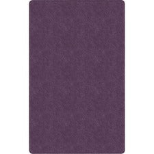 Flagship Carpets Amerisoft Solid Color Rug 15 ft Length x 12 ft Width - Rectangle - Purple - Nylon, Polyester