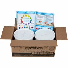Crayola Air-Dry Clay Classroom, Room - Assorted - 4 / Pack