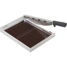 Swingline ClassicCut Guillotine Wood Trimmer 10 Sheet Cutting Capacity - 12" Cutting Length - Safety Latch - Solid Wood - Gray - 1 Each