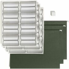 Smead 1/3 Tab Cut Letter Recycled Hanging Folder 11 pt. - Paperboard - Standard Green - 100% Recycled - 20 / Box