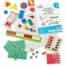 Learning Resources K-2 Extended Math Manipulatives Kit Skill Learning: Mathematics - 1 Each