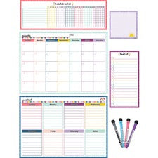 Teacher Created Resources Dry-Erase Task Calendar Set Multi - 1 / Pack