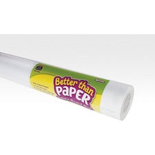 Teacher Created Resources Bulletin Board Roll Bulletin Board, Poster, Student - 12 ft Height x 48" Width - White - Fabric - 1 Roll
