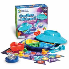 Learning Resources Oodles of Aliens Sorting Saucer Learning Toy - Theme/Subject: Learning - 4-8 Year