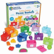 Learning Resources Sorting Surprise Picnic Baskets Learning Toy - 3-7 Year - 32 Pieces - Multi