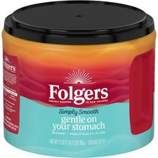 Folgers&reg; Ground Simply Smooth Coffee Medium - 27 oz Per Canister - Ground - 1 Each
