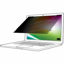 3M Bright Screen Privacy Filter for 13.3in Laptop, 16:9, BP133W9B Black, Matte For 13.3" Widescreen LCD 2 in 1 Notebook - 16:9 - Scratch Resistant, Fingerprint Resistant - Anti-glare - 1 Each