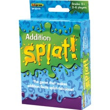 Teacher Created Resources Math Splat Addition Game 225 Card(s) - Learning - Educational - 2 to 6 Players - 1 Each