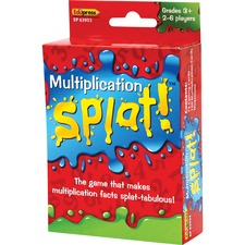 Teacher Created Resources Math Splat Multiplication 225 Card(s) - Learning - Educational - 1 Each
