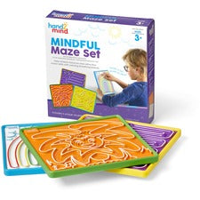 Learning Resources Hand2Mind Mindful Maze Set Learning - Creative - 1 Each