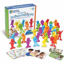 Learning Resources All About Me Feelings Activity Set Theme/Subject: Fun - Skill Learning: Social Emotional Learning (SEL), Counting, Color, Pattern, Sorting, Matching - 36 Pieces - 3-7 Year - 1 Each