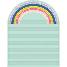 Teacher Created Resources Oh Happy Day Rainbow 7 Pocket Chart Skill Learning: Rainbow - 1 Each