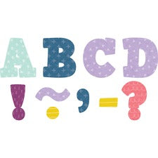 Teacher Created Resources Oh Happy Day Magnetic Letters Fun Theme/Subject - Magnetic - 3" Length - Multi - 55 / Pack