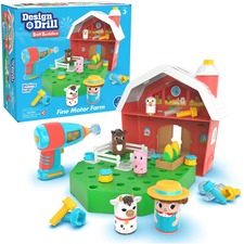 Learning Resources - Design & Drill Bolt Buddies Farm 1 Each - Multi