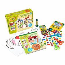 Crayola Young Kids Scissor Skills Activity Kit Recommended For 3 Year - Multi - 1 Kit