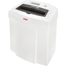 HSM SECURIO C14 - 1/8" Strip Cut - 12 Per Pass - for shredding Staples, Paper, Paper Clip, Credit Card - 0.125" Shred Size - P-2/T-2/E-2 - 8.86" Throat - 5.30 gal Wastebin Capacity - White