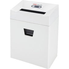 HSM Pure 320 Shredder Cross Cut - 9 Per Pass - for shredding Staples, Paper, Paper Clip - White