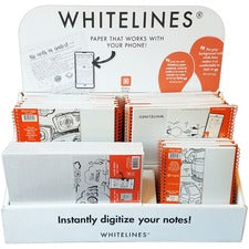 Roaring Spring Pads/Notebooks Counter Display Gray - 1 / Carton