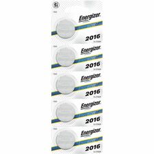 Energizer Industrial Battery For Digital Thermometer, Glucose Monitor, Laser Pointer, Construction, Facility Maintenance, Medical Center, Office, Classroom, Electronics - Coin Cell - 5 / Pack