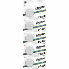Energizer Industrial Battery For Calculator, Digital Thermometer, Glucose Monitor, Construction, Facility Maintenance, Medical Center, Office, Classroom, Electronics - Coin Cell - 5 / Pack