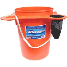 My Bucket Extreme Bucket 5.50 gal - Plastic - Orange - 1 Each
