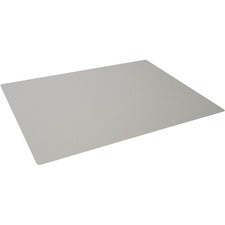 DURABLE Contoured Edge Desk Mat Office - 19.69" Length x 25.59" Width - Rectangular - Polypropylene, Plastic - Gray - 1 Each