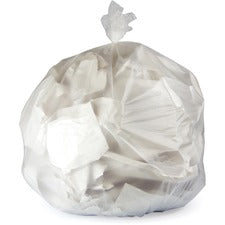 Heritage Bag High Density Coreless Roll Liners 45 gal Capacity - 46" Length x 40" Width x 0.43 mil (11 Micron) Thickness - High Density - Natural - High-density Polyethylene (HDPE) - 250 / Carton