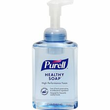 PURELL&reg; CRT HEALTHY SOAP High Performance Foam 17.40 fl oz - Pump Bottle Dispenser - Dirt Remover, Kill Germs - Hand - Clear - 1 Each