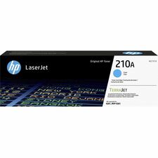 HP 210A Original Laser Toner Cartridge - Cyan - 1 Each 1800 pages