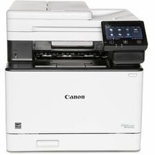 Canon imageCLASS MF753Cdw Wireless Laser Multifunction Printer - Color - White Copier/Fax/Printer/Scanner - 35 ppm Mono/35 ppm Color Print - 1200 x 1200 dpi Print - Automatic Duplex Print - Color Flatbed Scanner - 600 x 600 dpi Optical Scan - Gigabit Ethe