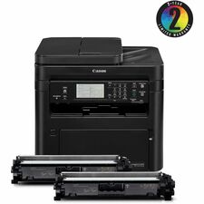 Canon imageCLASS MF269dw VP II Wireless Laser Multifunction Printer - Monochrome - Black Copier/Fax/Printer/Scanner - 30 ppm Mono Print - 600 dpi Print - Automatic Duplex Print - Flatbed Scanner - 600 dpi Optical Scan - For Plain Paper Print - 1 Each