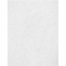 Genuine Joe Polishing Floor Pad 14" Width20" Length - Polishing, Floor - 175 rpm to 350 rpm Speed Supported - Durable, Long Lasting, Non-abrasive - Fiber, Resin - White - 5 / Carton