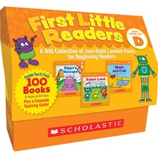 Scholastic First Little Readers Books Set Printed Book Book - Grade Pre K-2 - 5 Copies of 20 Titles/Set