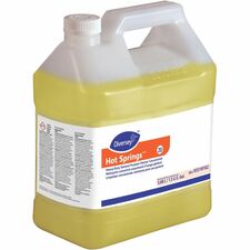 Diversey Hot Springs Heavy-Duty Cleaner Concentrate - 192 fl oz (6 quart) - Citrus Scent - Heavy Duty, Caustic-free, Solvent-free, Phosphate-free - Yellow - 2 / Carton