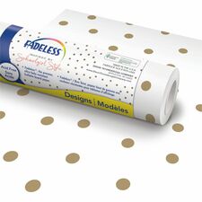 Prang Bulletin Board Paper Rolls Art, Classroom, School, Home, Office, Decoration, Door, File Cabinet - 48" Width x 50 ft Length - Little Miss - Paper - 1 Roll