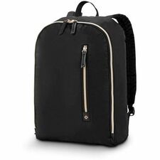 Samsonite Carrying Case (Backpack) for 14.1" Notebook, Tablet, Water Bottle, Umbrella, Accessories - Black Water Resistant, Water Proof - Nylon Body - Shoulder Strap, Handle - 15.8" Height x 11.4" Width x 22.4" Depth - 4.20 gal Volume Capacity - 1 Each