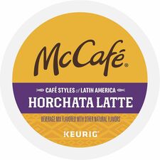 McCaf&eacute;&reg; K-Cup Horchata Latte Compatible with Keurig Brewer - Medium - K-Cup - Horchata Latte - 24 / Box