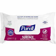 PURELL&reg; Foodservice Surface Sanitizing Wipes White - 72 / Pack