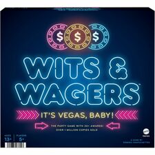 Mattel Wits & Wagers: Vegas Edition 112 Card(s) - Fun - Party - 5 Players - 1 Each